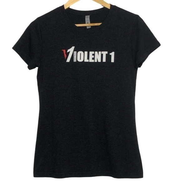 UFC JUSTIN GAETHJE VIOLENT 1 MAX EFFORT OG SIGNATURE TSHIRT V1 - Picture 2 of 9